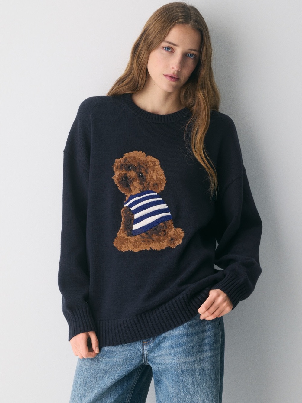Aritzia Cotton charm Peggy Icon Crewneck Sweater